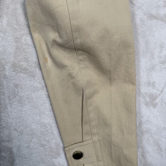 VTG Ralph Lauren Black Label Belted Beige Safari Jacket Womens Size 6 USA Made - Picture 5 of 13